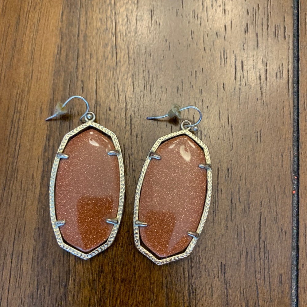 Kendra Scott goldstone Danielle earrings